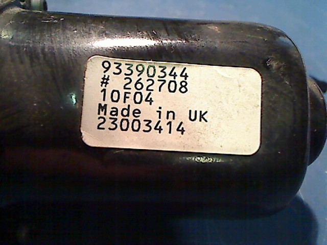 SCHEIBENWISCHERMOTOR VORNE