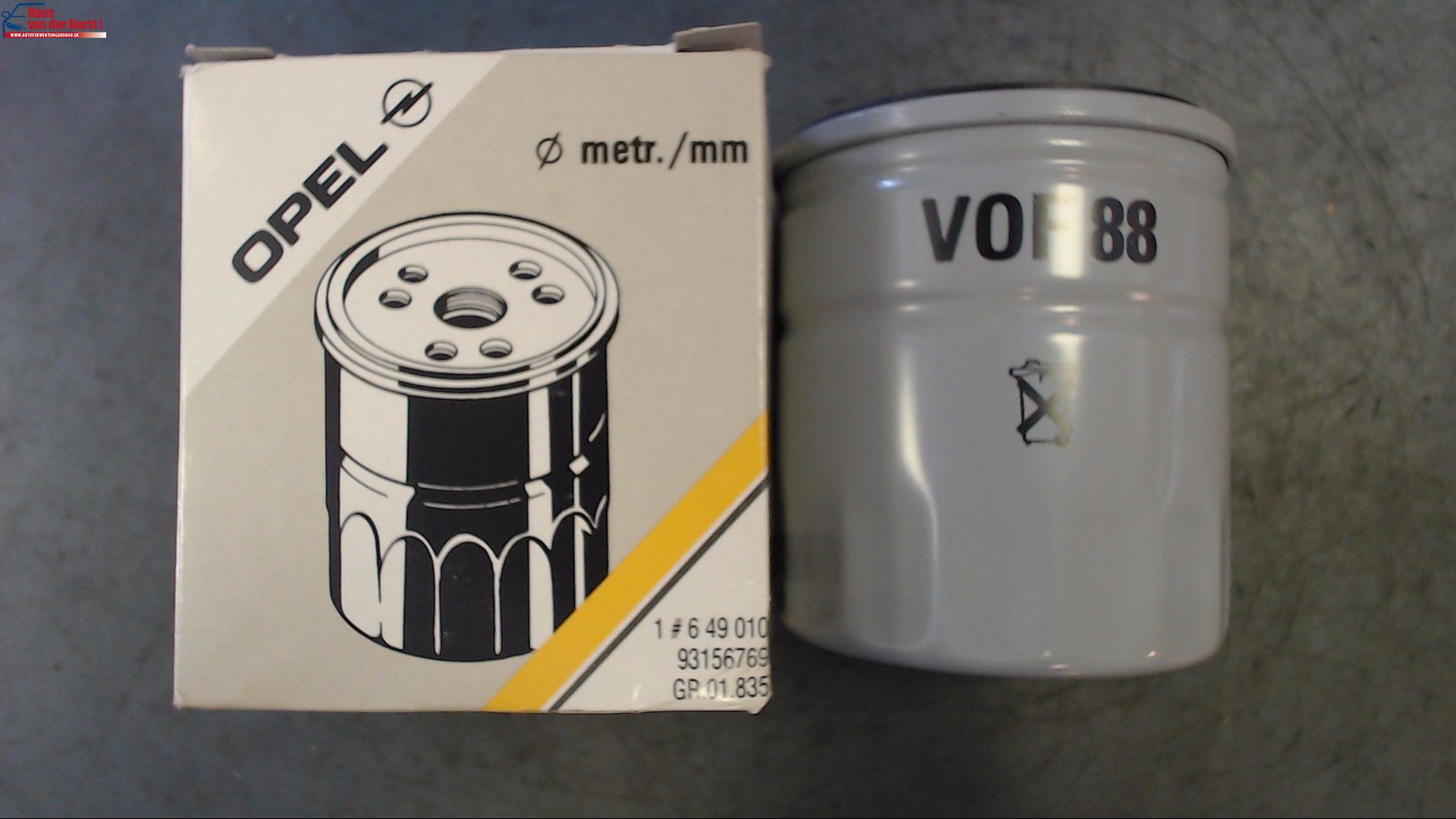 ÖLFILTER ORIGINAL GM