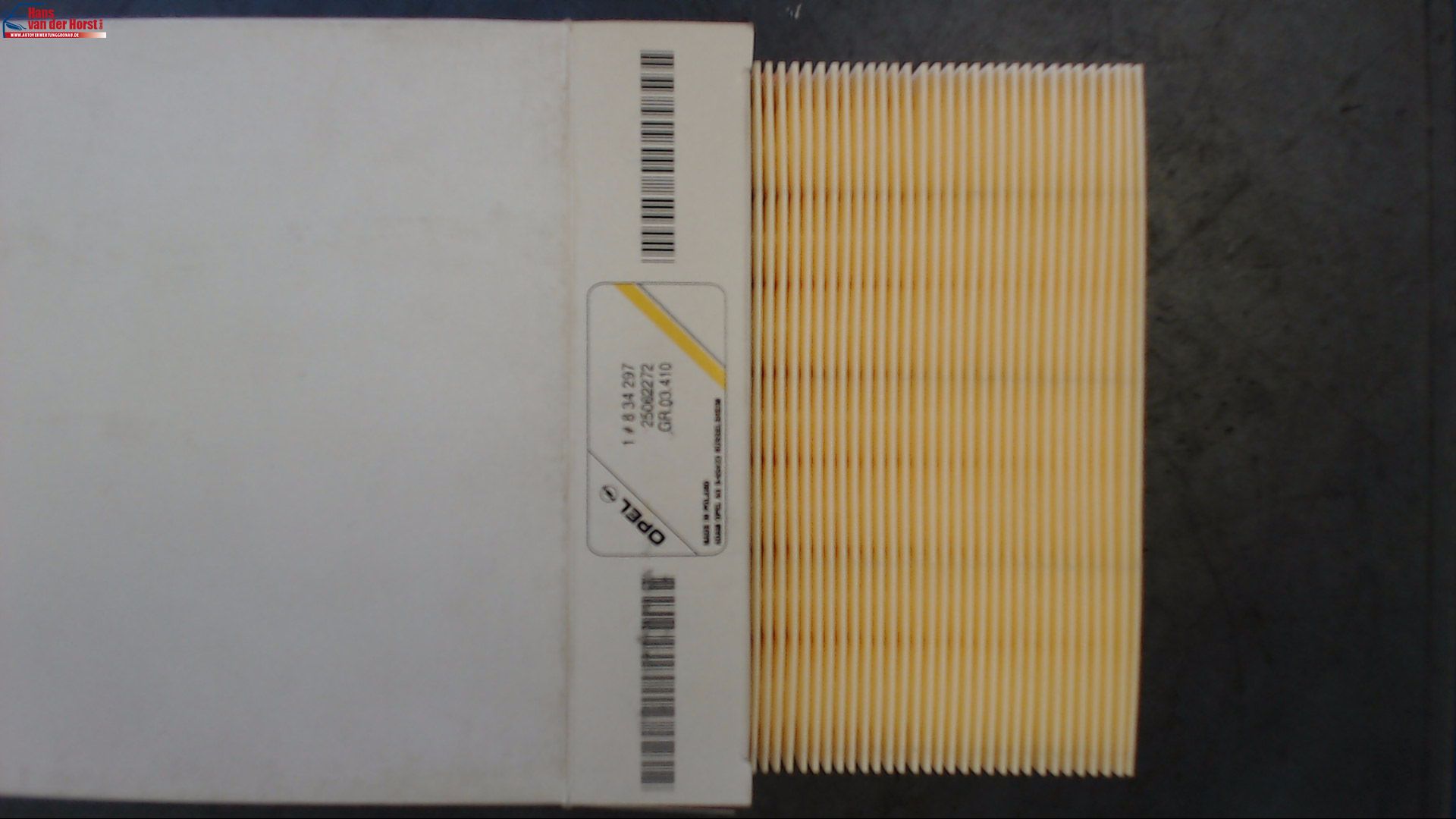 LUFTFILTER ORIGINAL GM