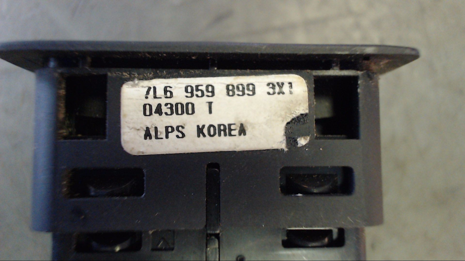 SCHALTER ALARM SENSOR