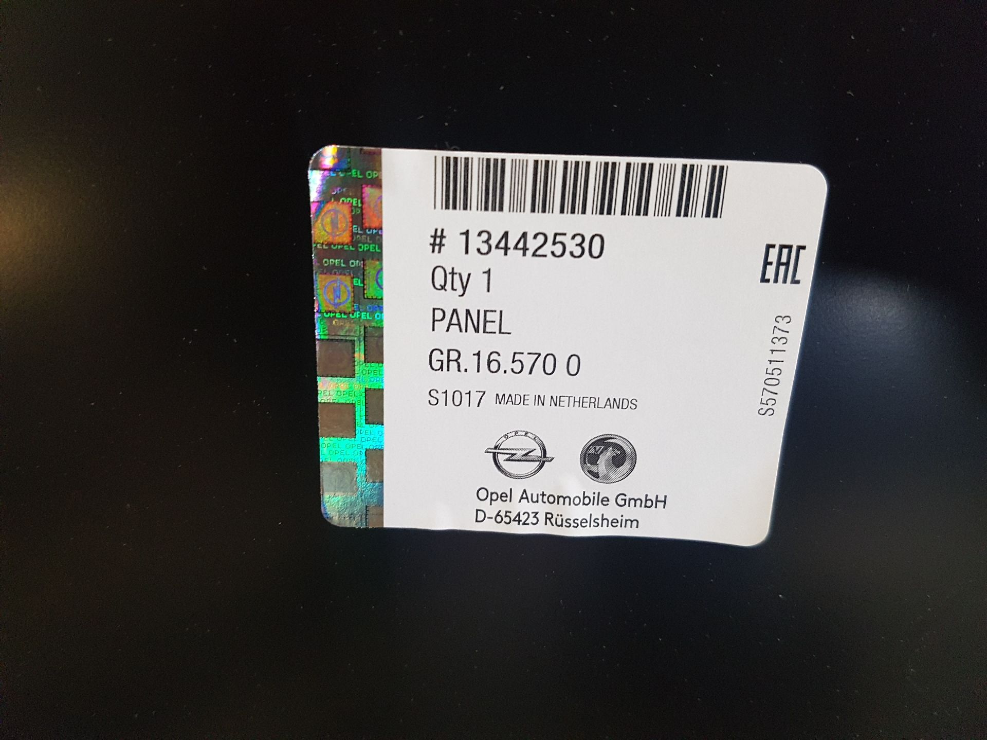 SEITENWAND RECHTS HINTEN