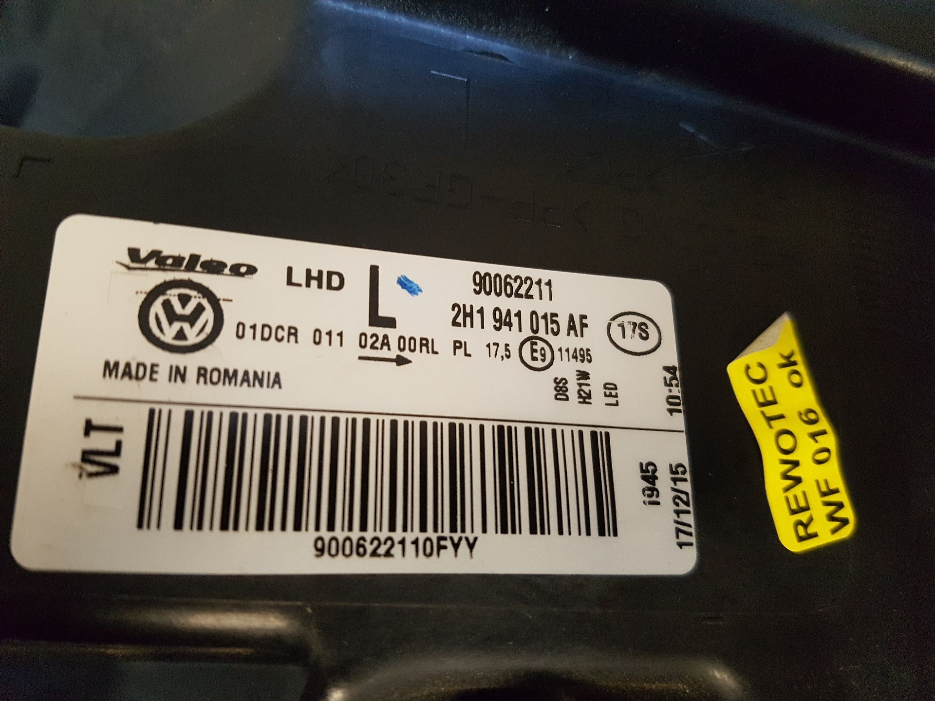 SCHEINWERFER LINKS XENON LED