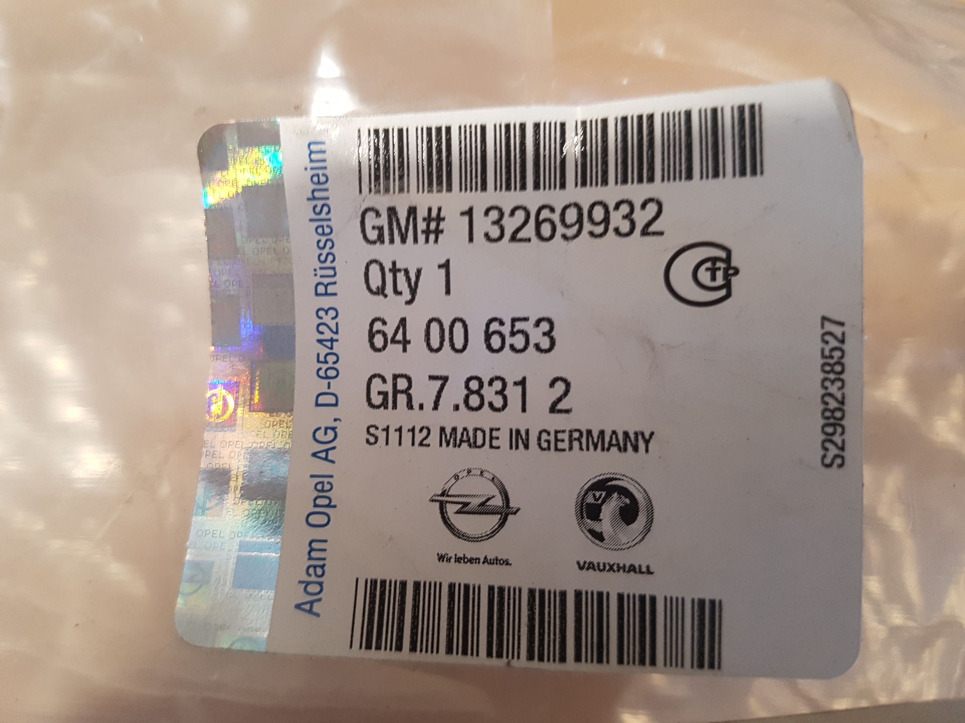 STOßSTANGE GITTER RECHTS VORNE