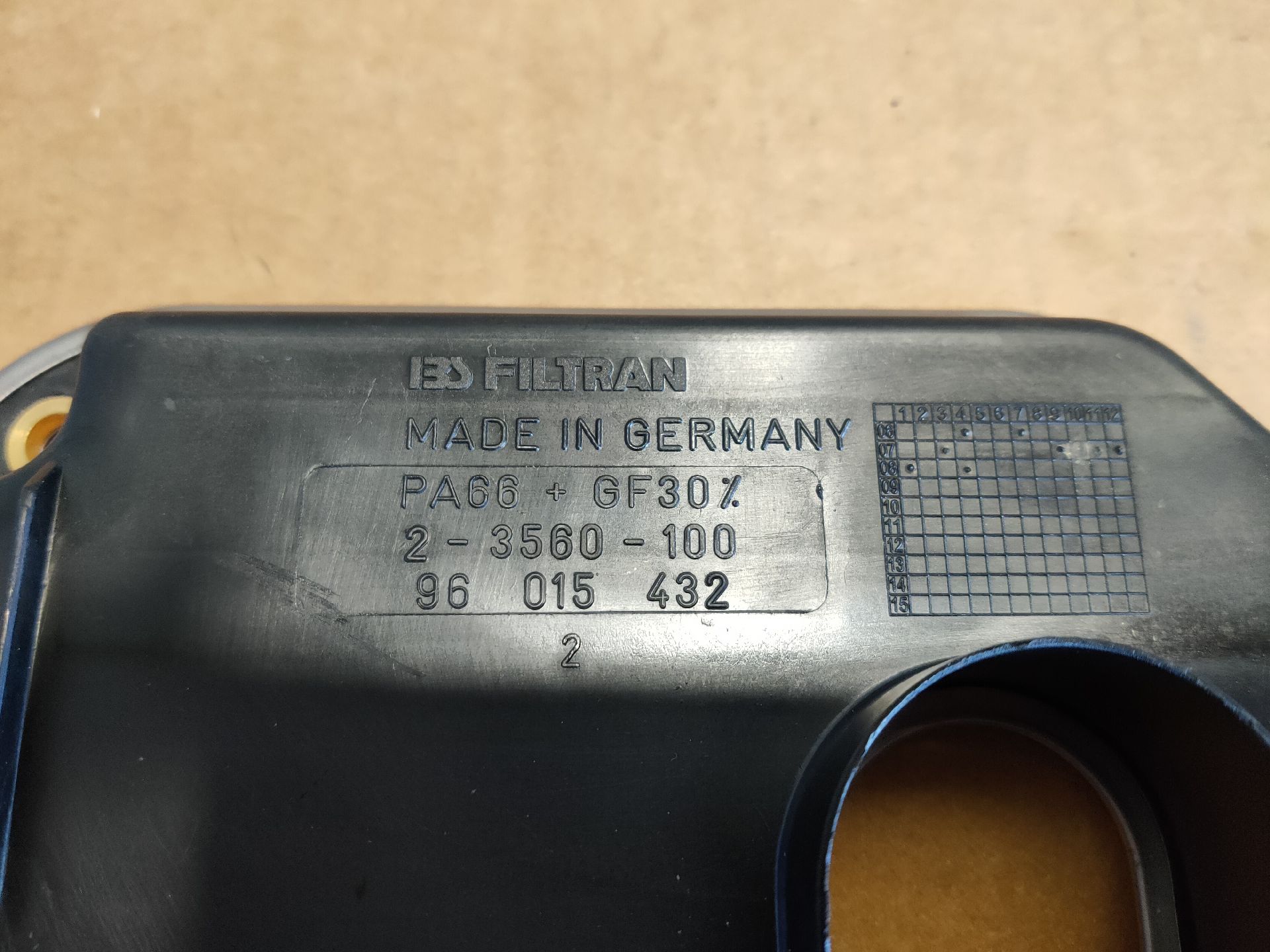 ÖLFILTER AUTOMATIKGETRIEBE