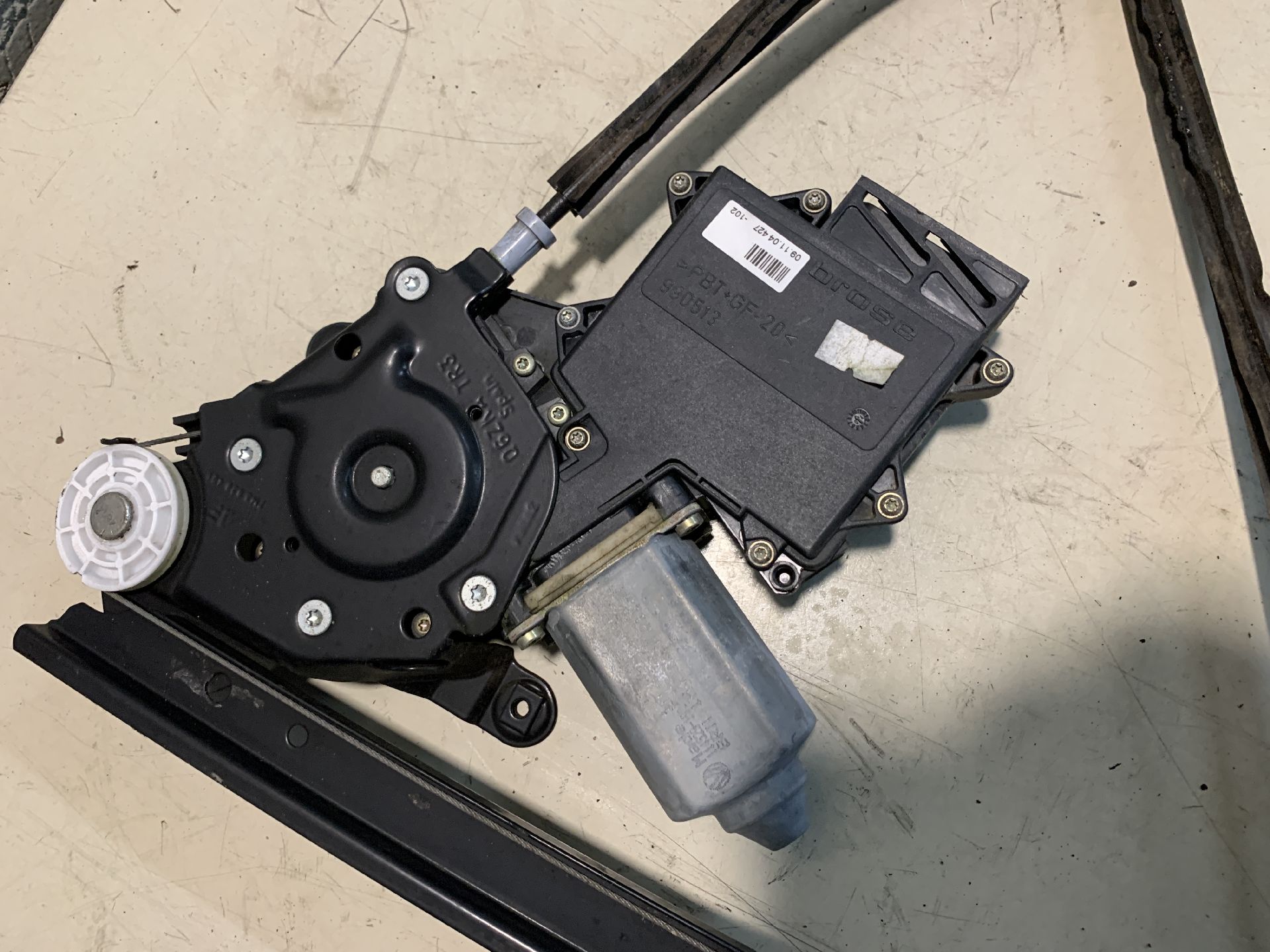 Fensterheber Elektrisch mit Motor Links Hinten