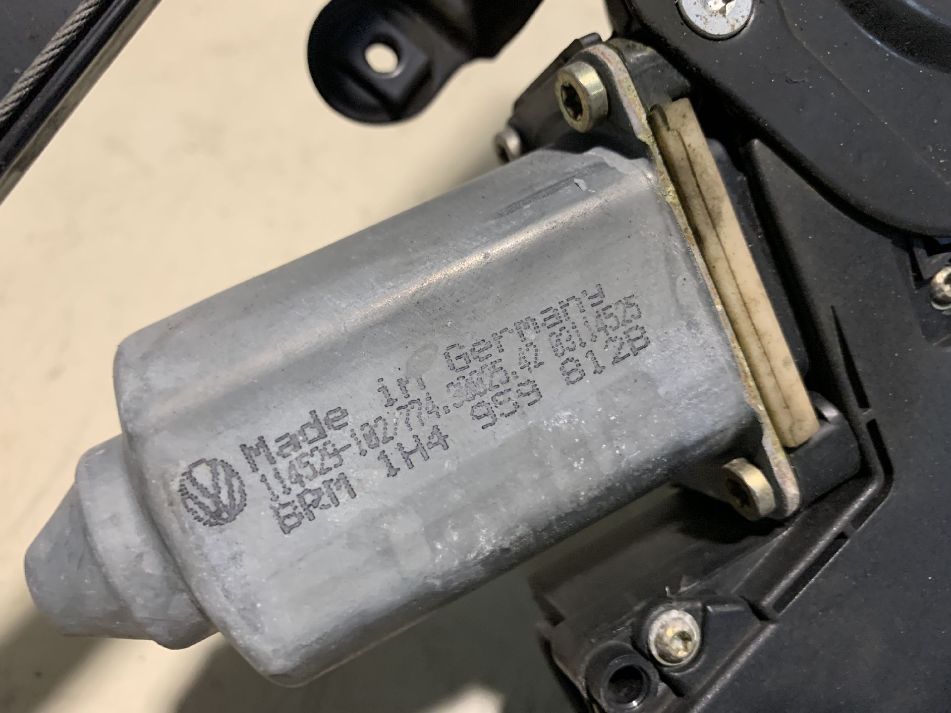 Fensterheber Elektrisch mit Motor Links Hinten