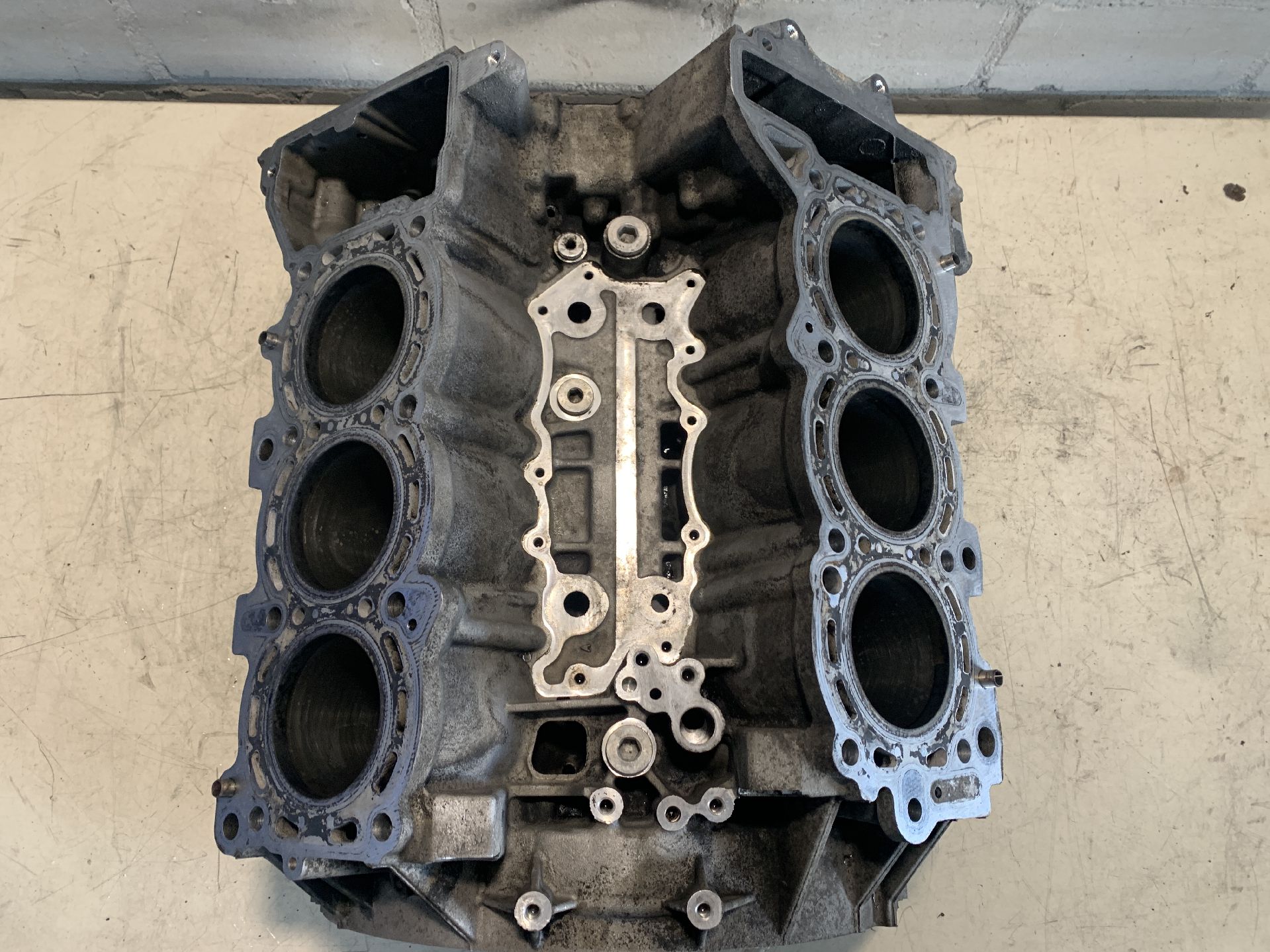 Motorblock ohne Anbauteile