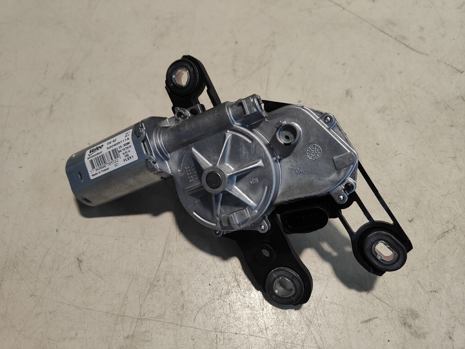 Scheibenwischermotor hinten