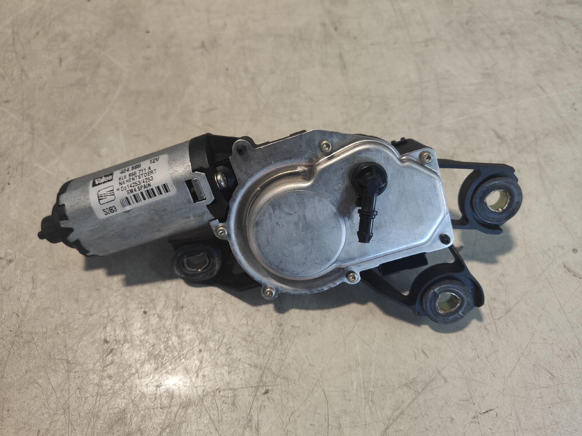 Scheibenwischermotor hinten