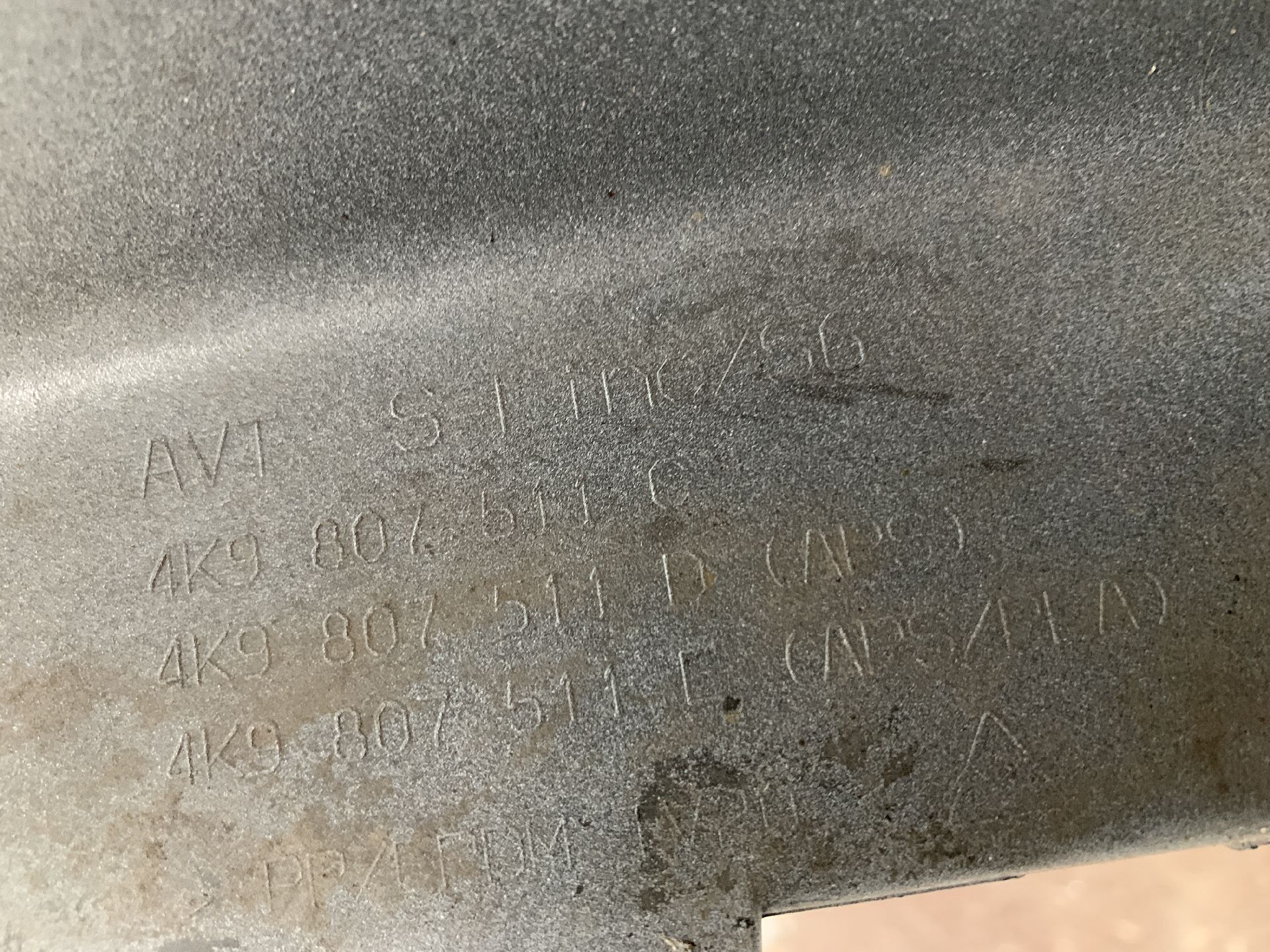 Stoßstange Hinten