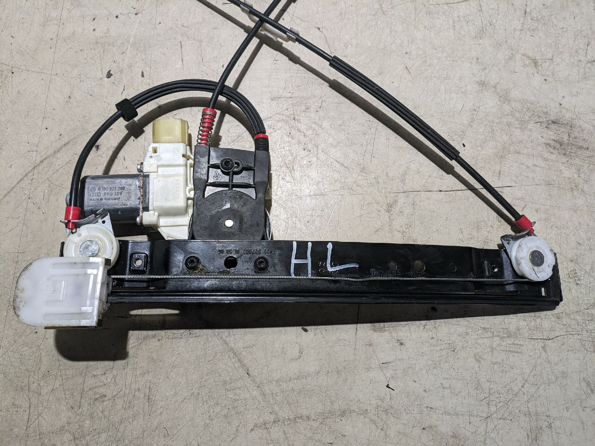 Fensterheber mit Motor Links Hinten