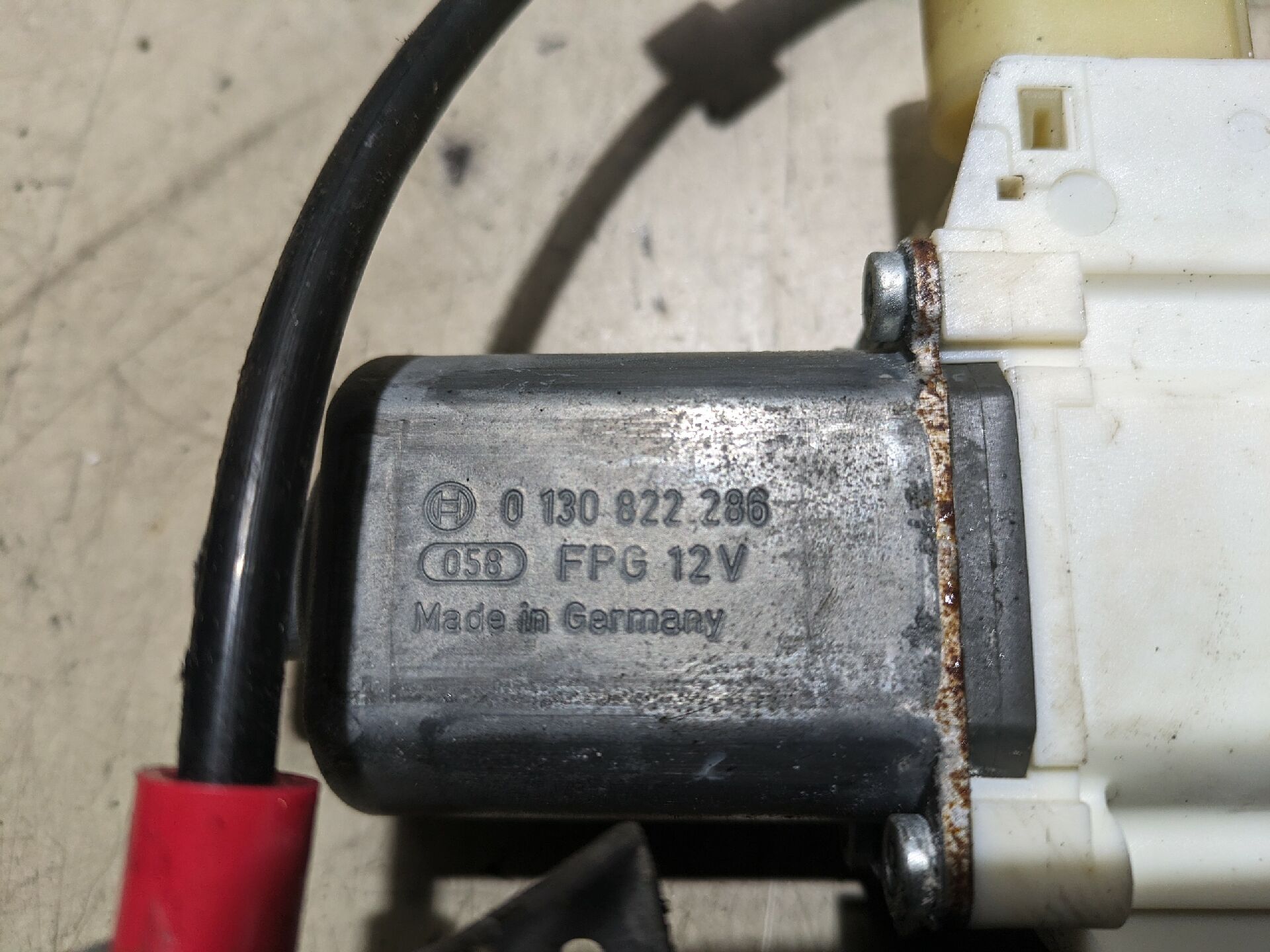 Fensterheber mit Motor Links Hinten