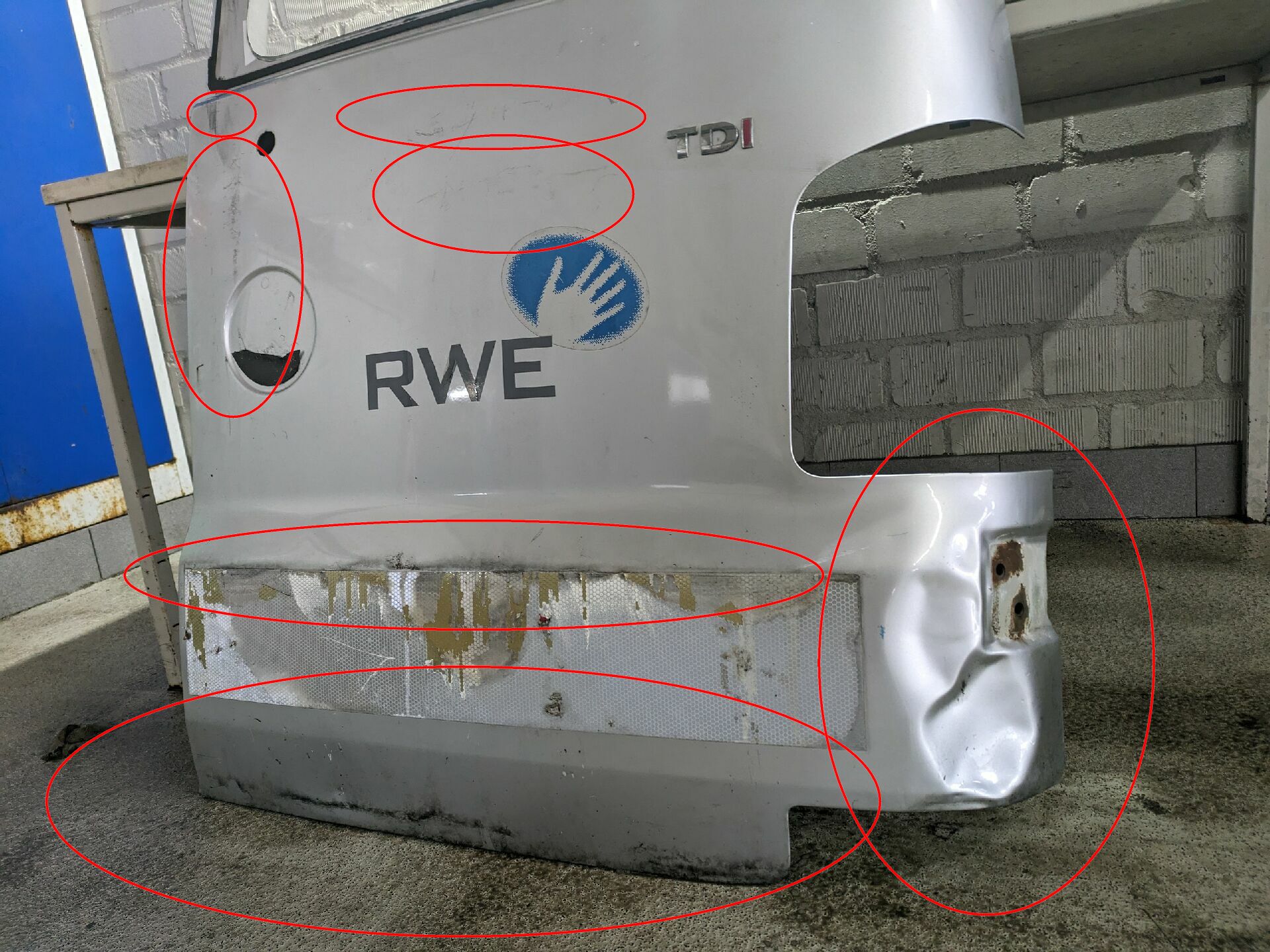 Hecktür Rechts