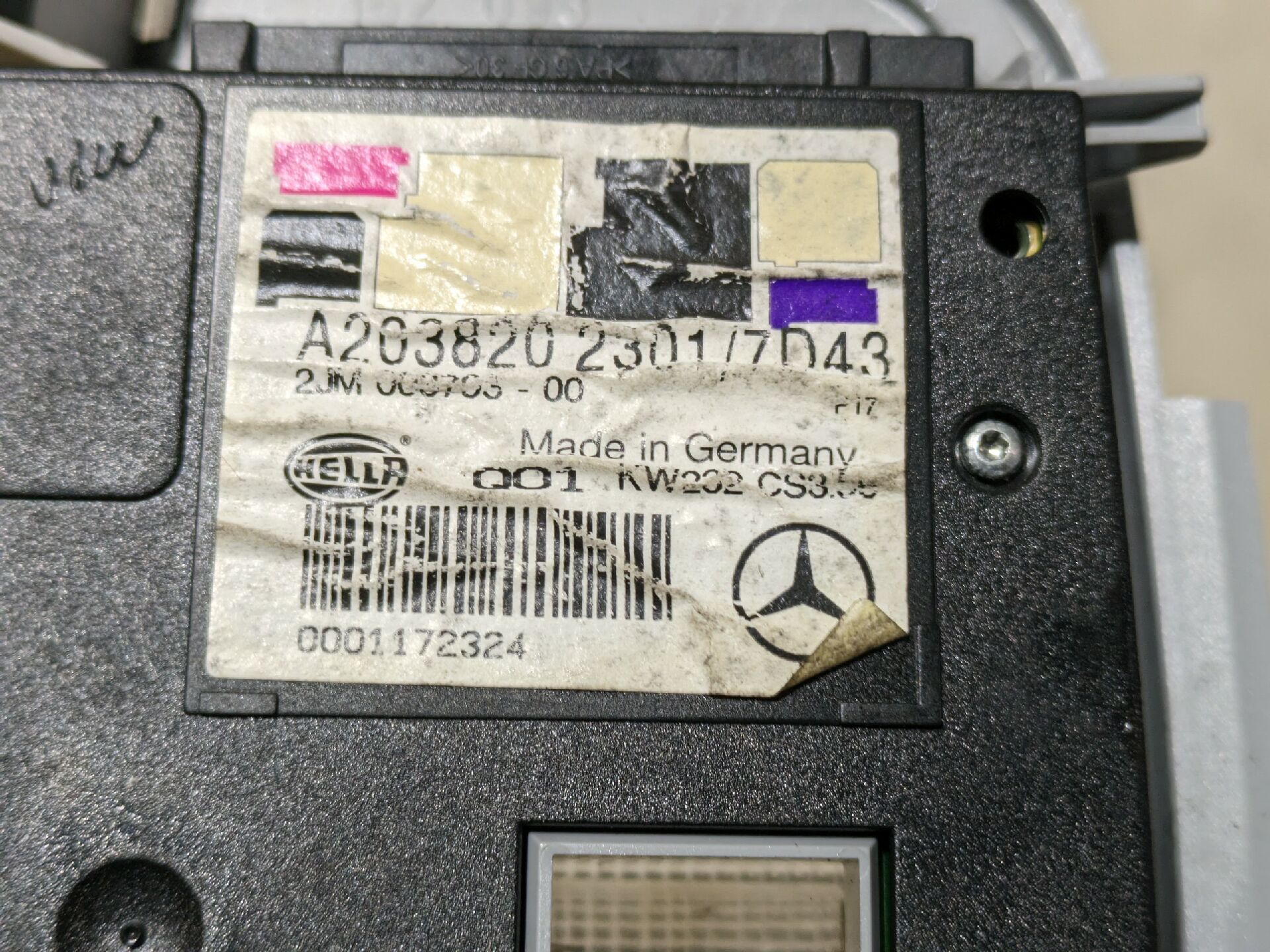 Innenbeleuchtung Vorne