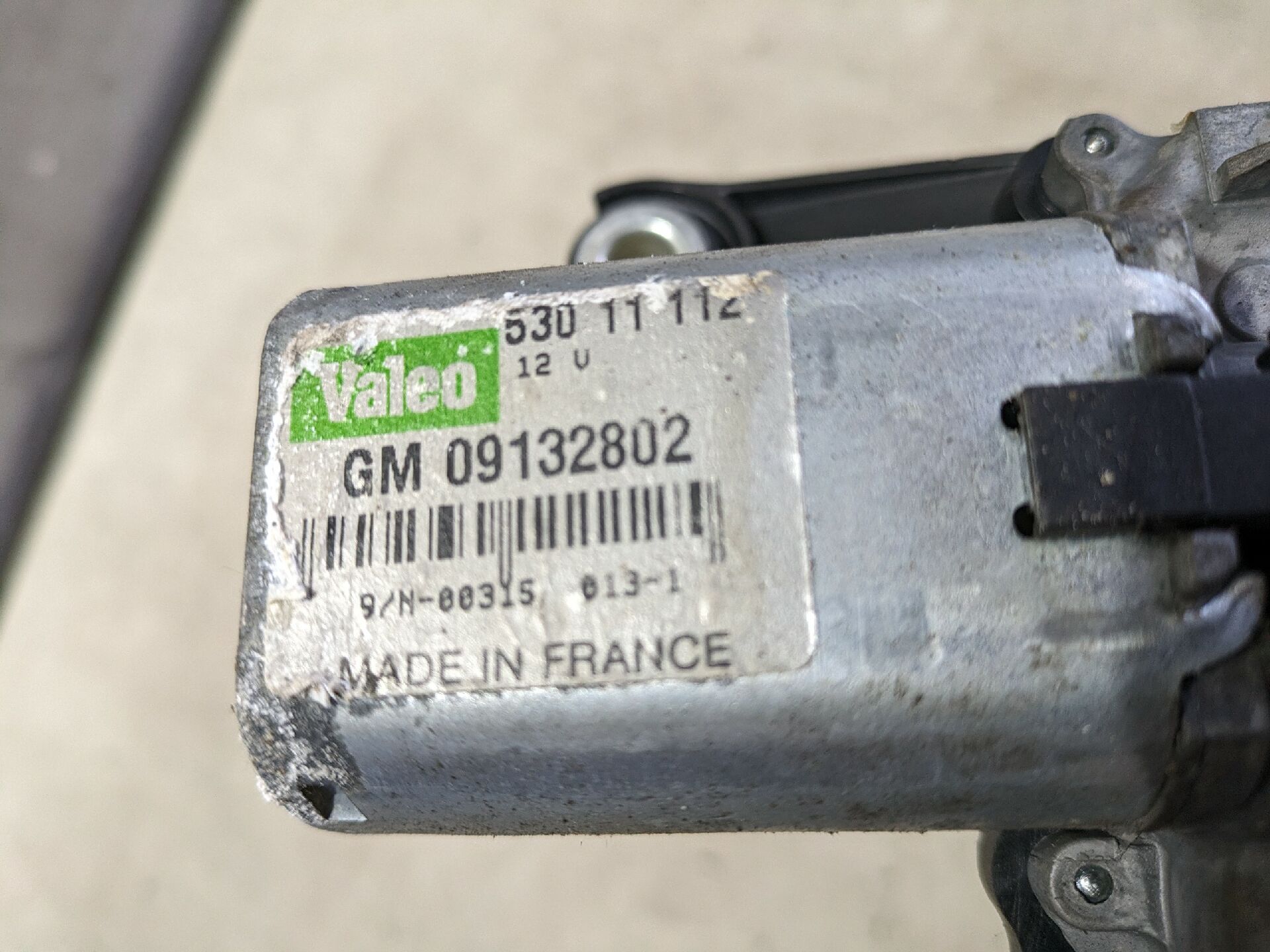 Scheibenwischermotor Hinten