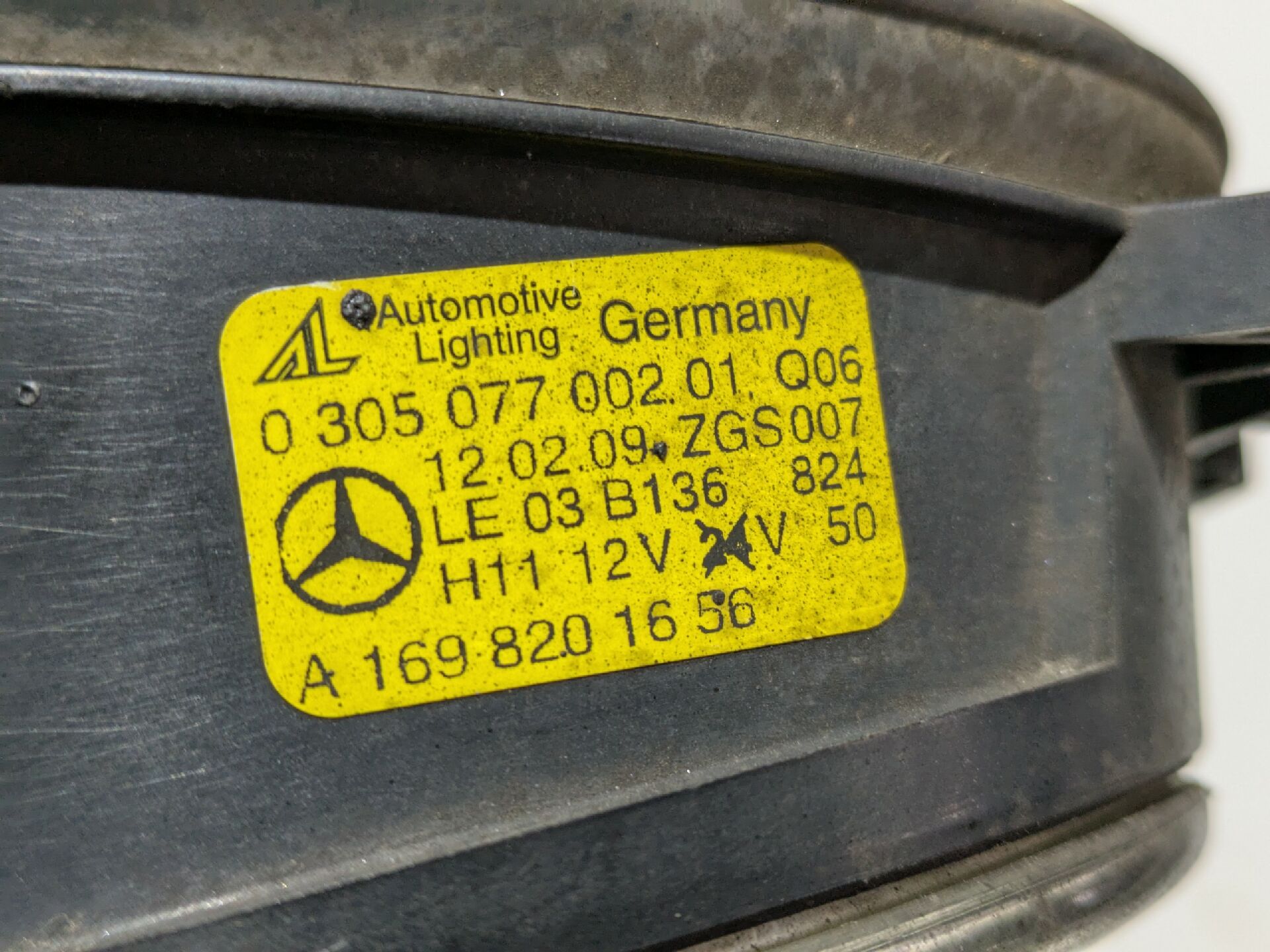 Nebelscheinwerfergehäuse  Rechts