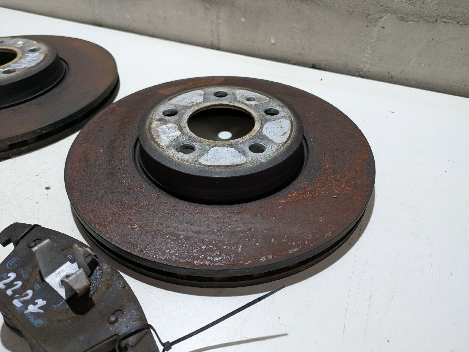 Satz Bremsscheiben Vorne