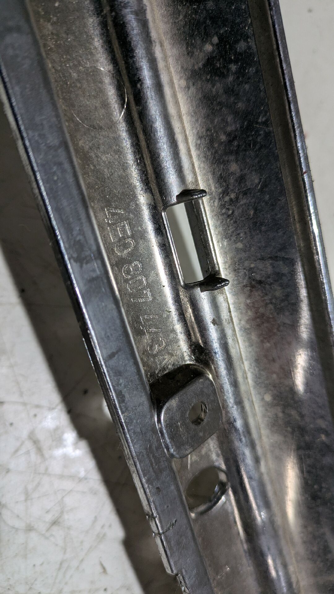 Zierleiste Stoßstange Hinten