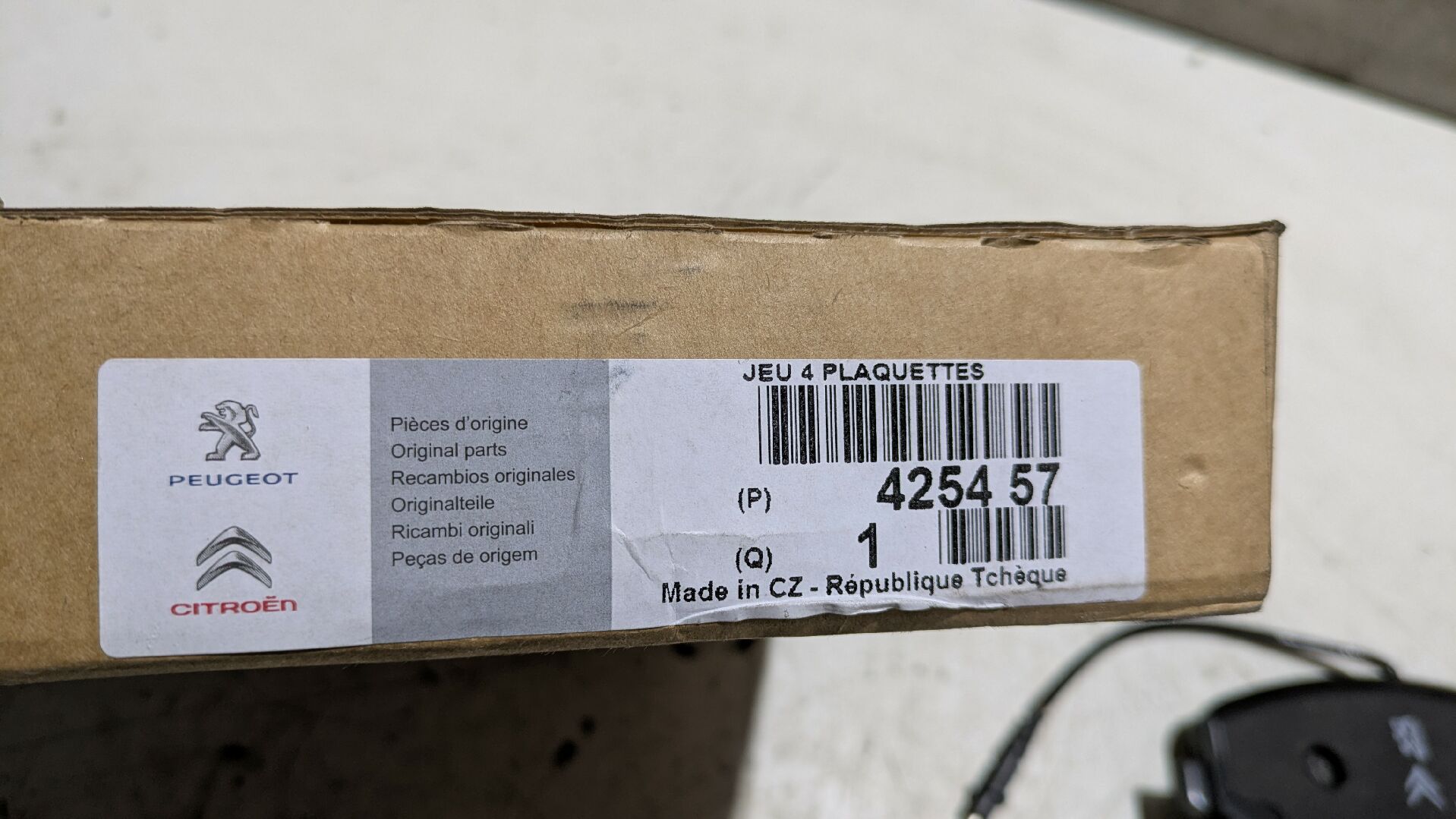 Bremsbeläge Vorne