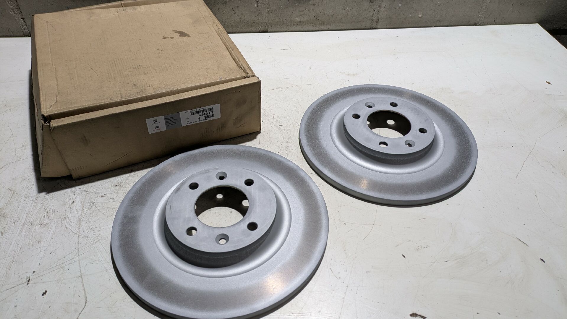 Bremsscheiben Satz Hinten