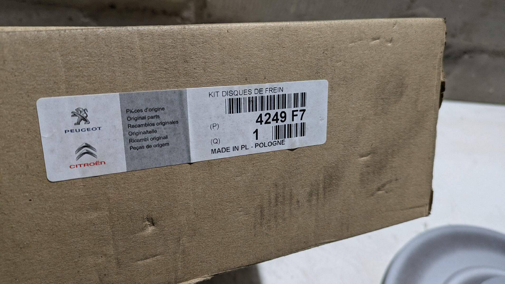 Bremsscheiben Satz Hinten