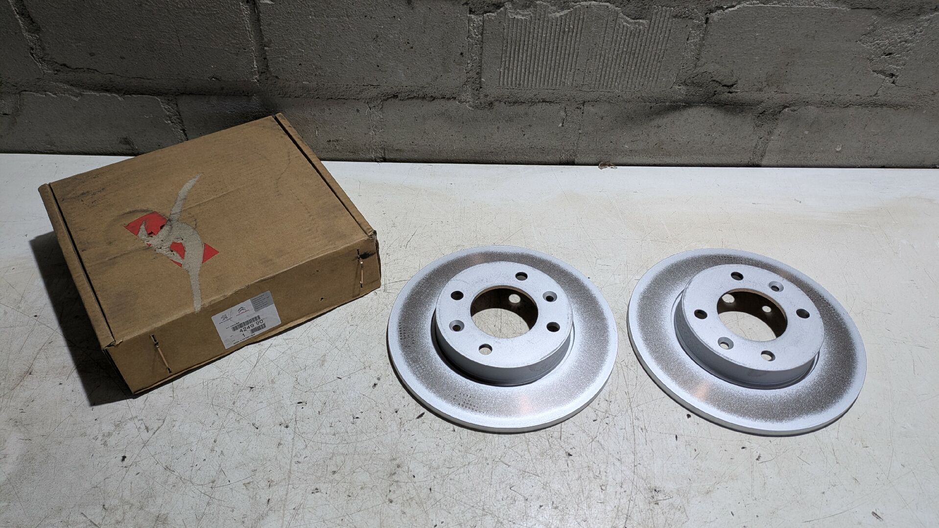 Bremsscheiben Satz Hinten