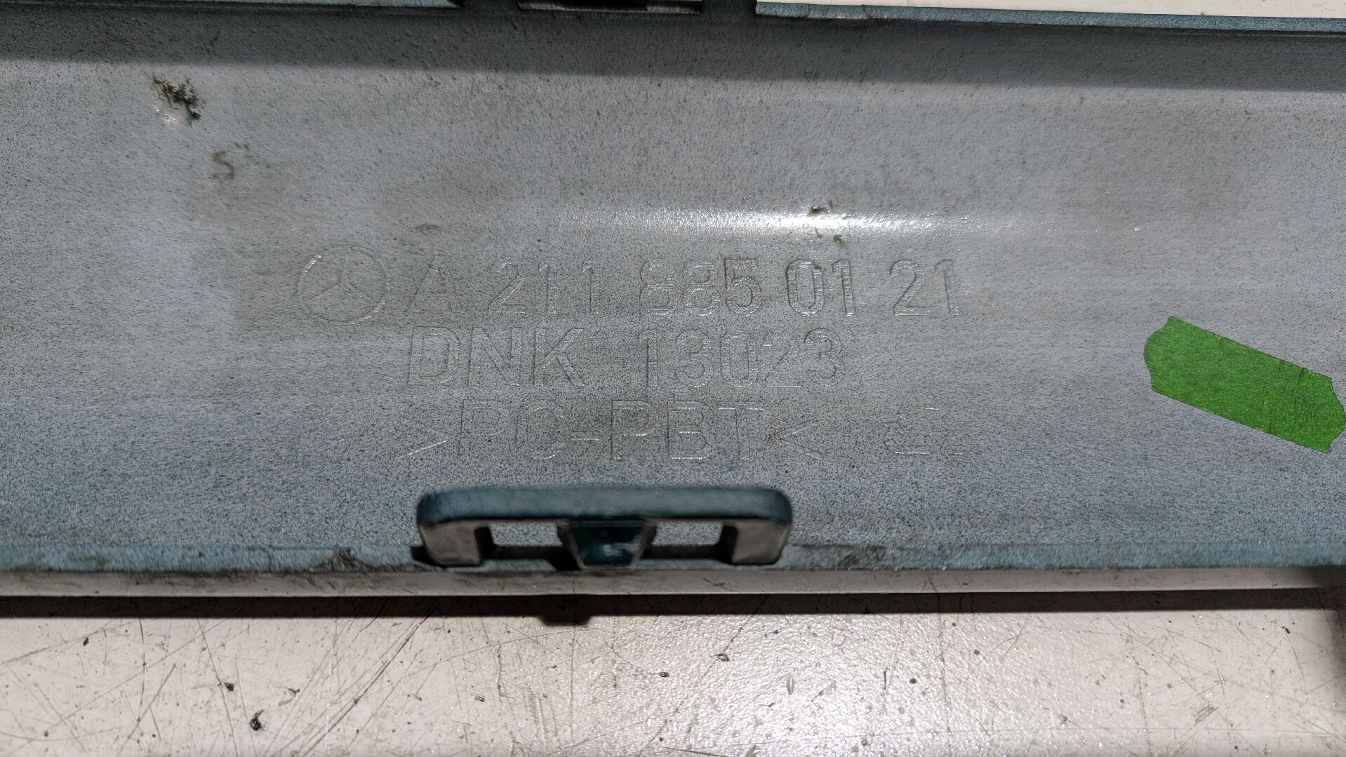Zierleiste Stoßstange Hinten