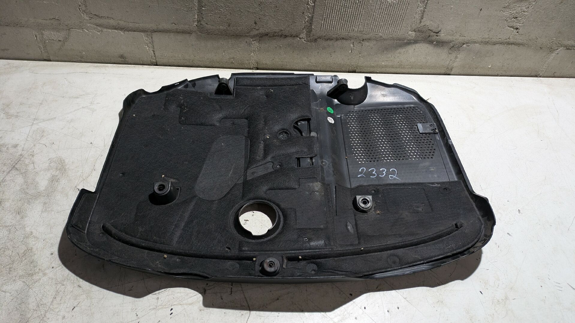 Motorabdeckung